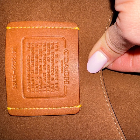 Coach Tabby Suede Chain Shoulder Bag - Picture 5 of 10